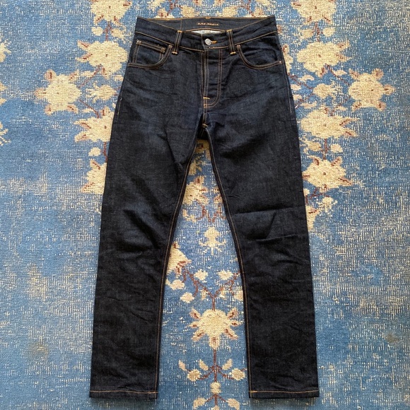 Nudie Jeans Other - Nudie Jeans Dark Wash Denim 28 x 32